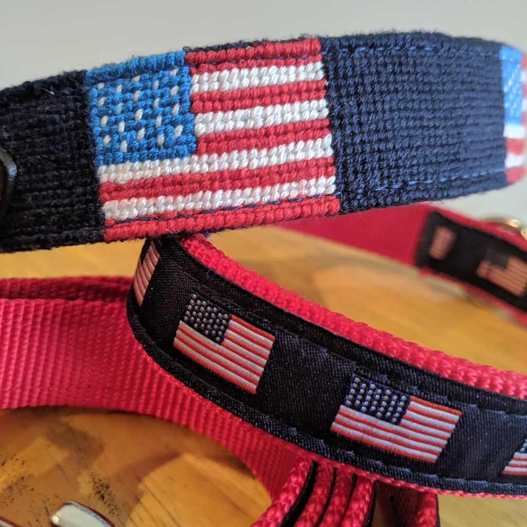 Fourth of July Dog Collars